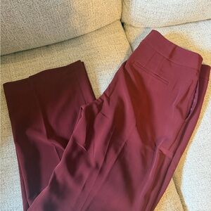 Chico's Rich Burgundy Women's Trousers